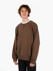 THE NORTH FACE - M logo relaxed crew smokey brown