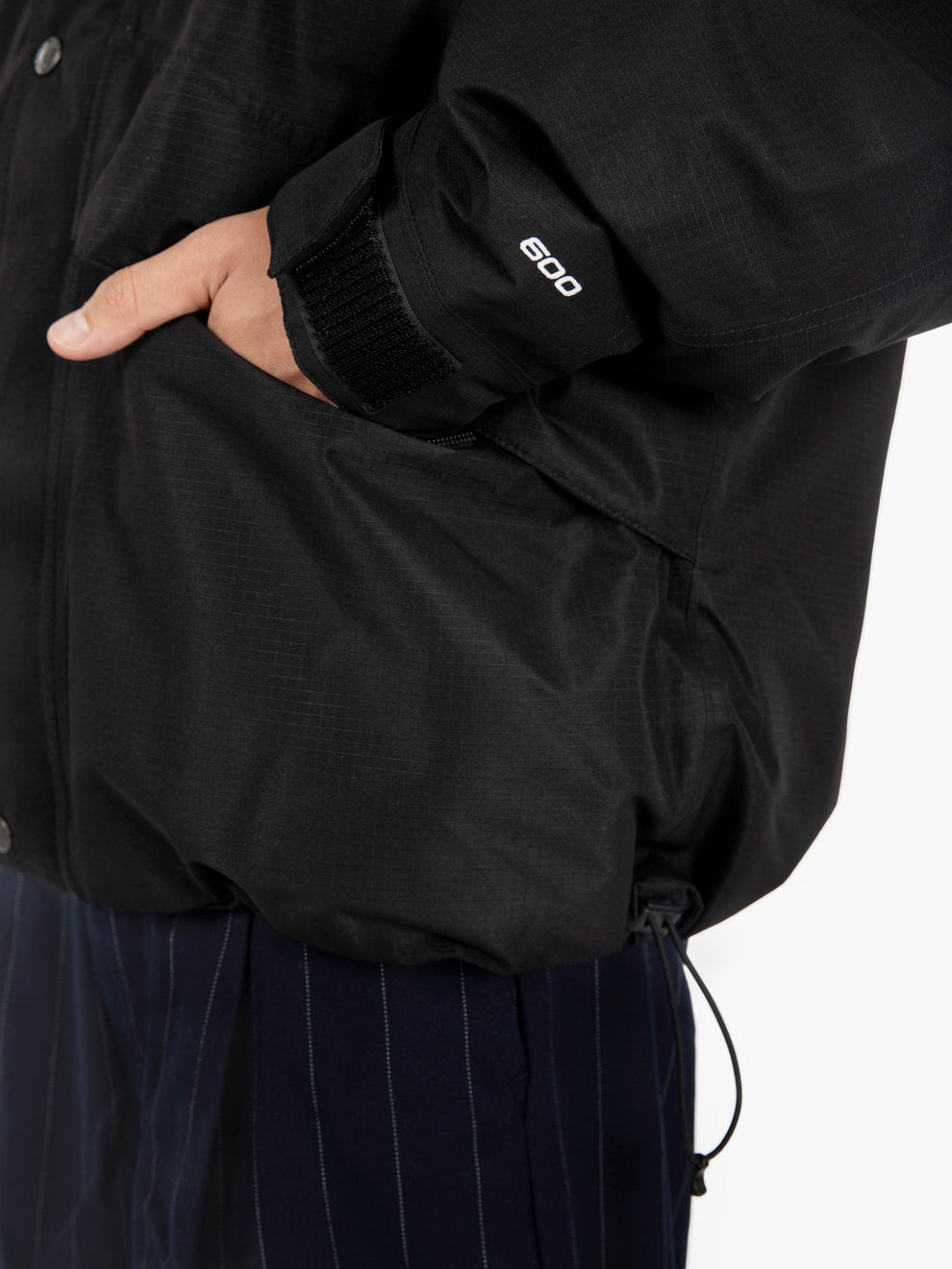 Mountain down jacket black