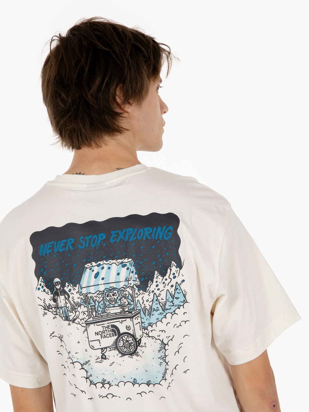 Powder t-shirt white
