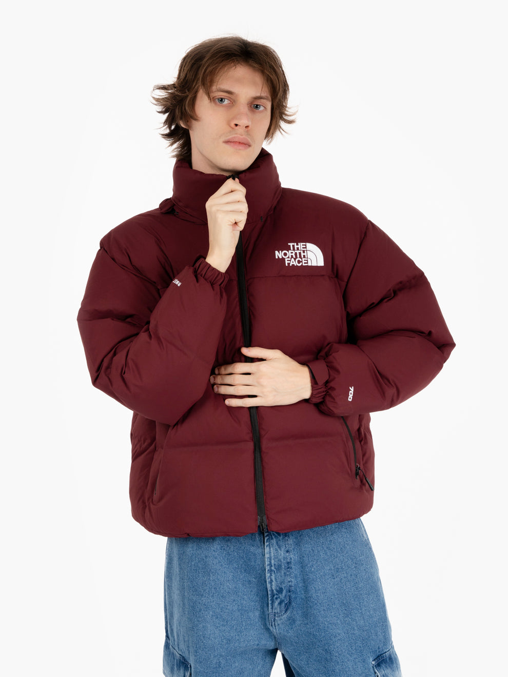 Puffer Jacket The North Face Giacca Rossa The North Face RMST
