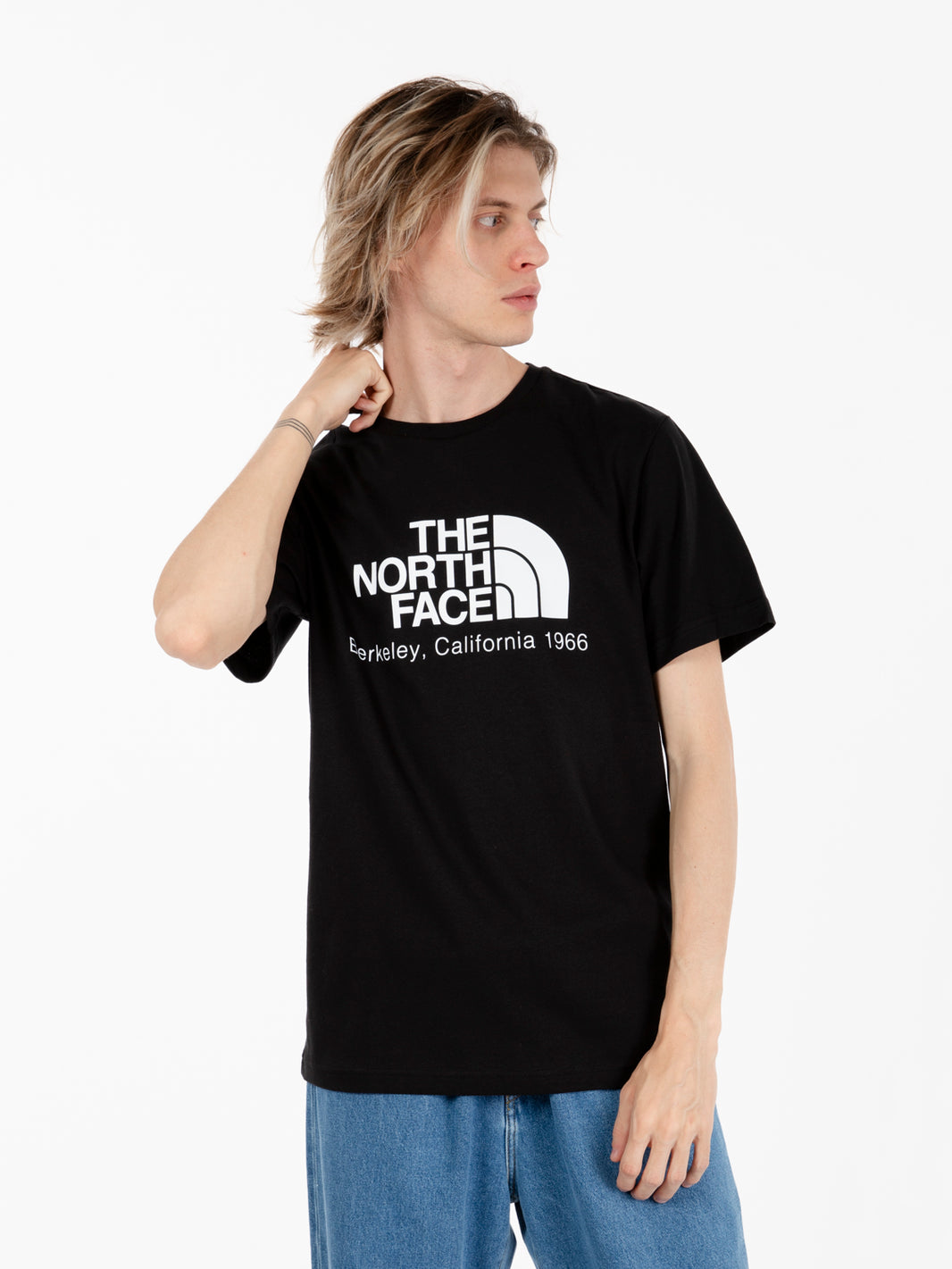 Berkeley California t-shirt s/s tnf black