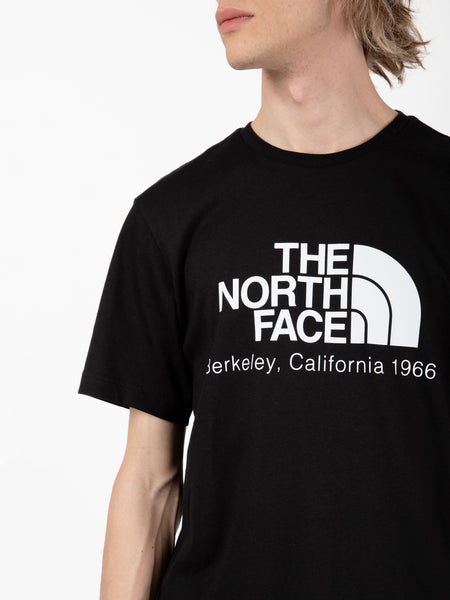 T-shirt Berkeley California s/s tnf black