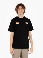 THE NORTH FACE - T-shirt con stampa grafica tn black / khumbu climbing