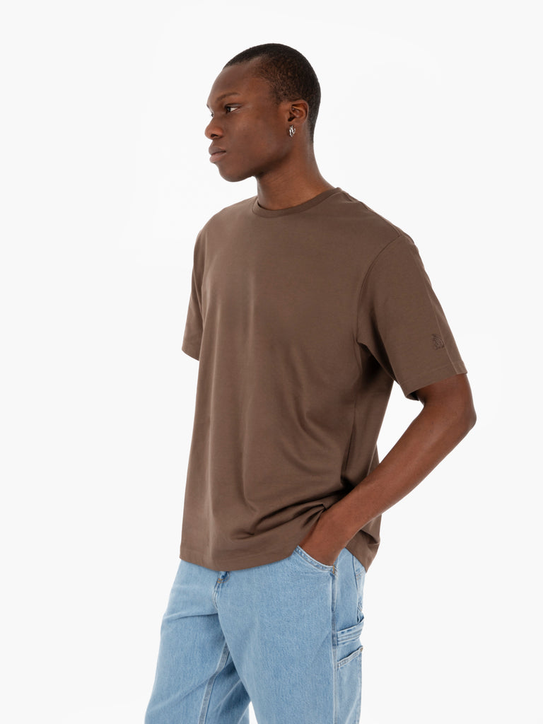 THE NORTH FACE - T-shirt logo relaxed Smokey brown