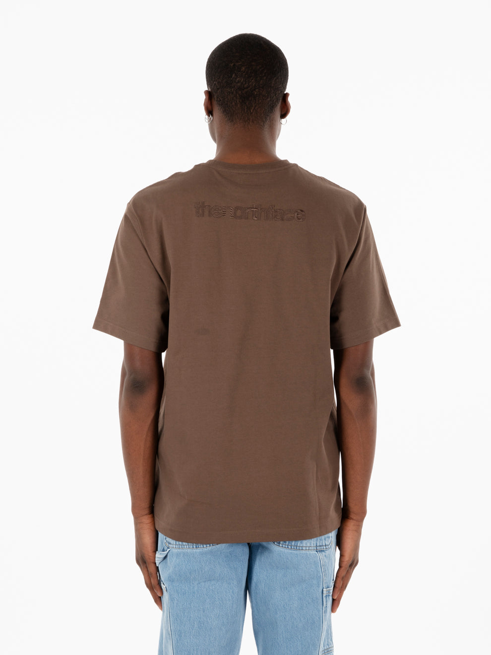 T-shirt logo relaxed Smokey brown