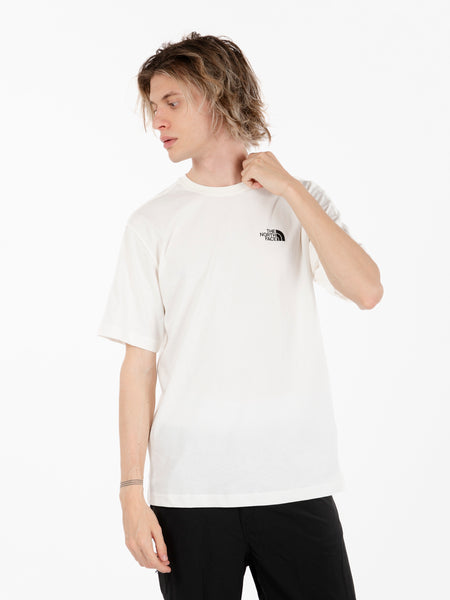 T-shirt Outdoor s/s white dune