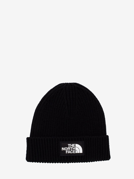 TNF Logo Box Cuff Beanie TNF black