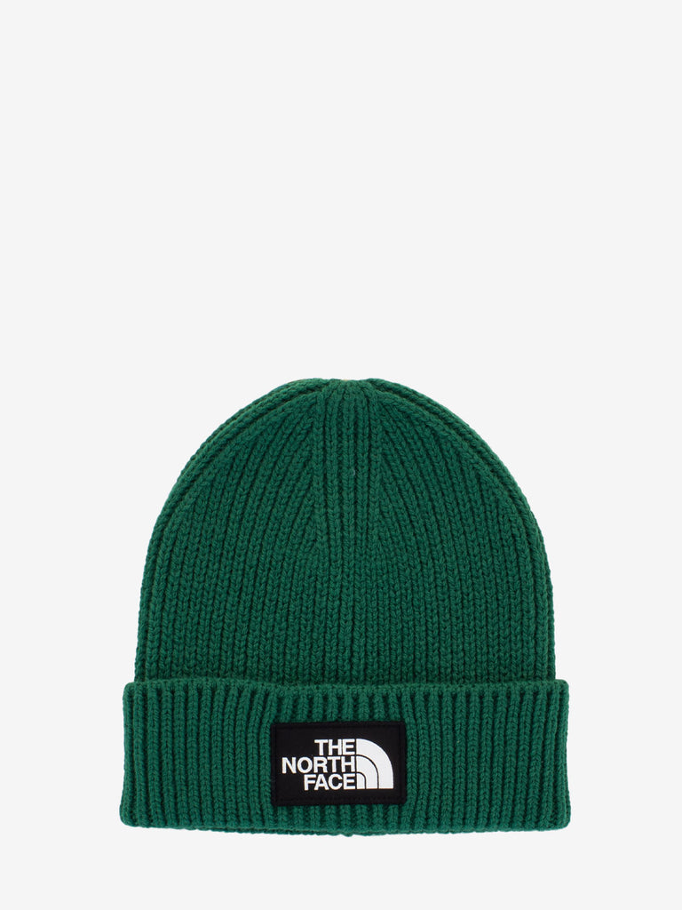 THE NORTH FACE - Tnf Logo Box Cuffed Beanie Evergreen