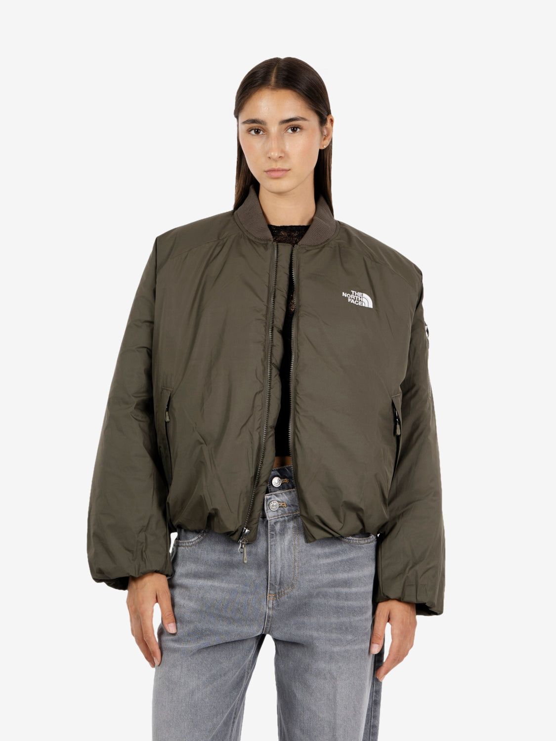W Bomber Choqa new taupe green