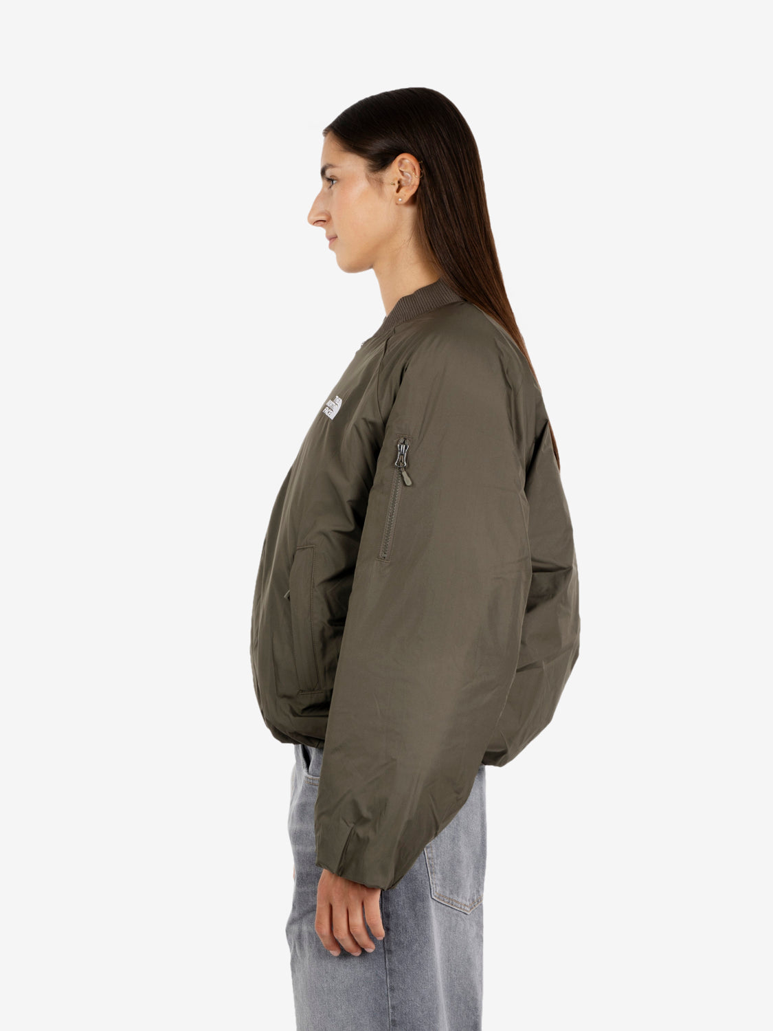 W Bomber Choqa new taupe green