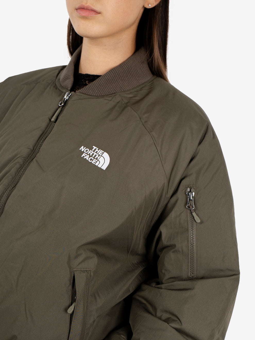 W Bomber Choqa new taupe green