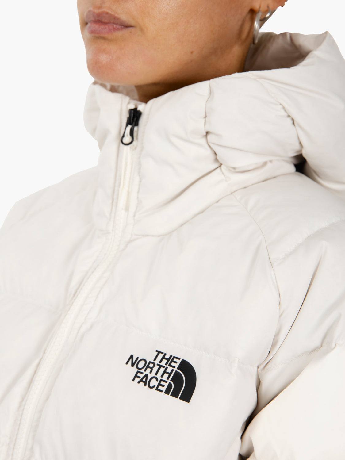 W Hyalite jacket white
