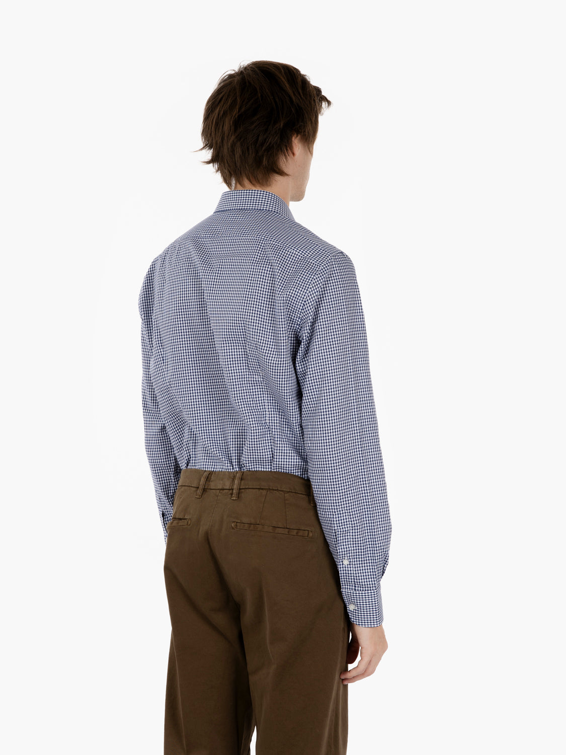 Camicia a quadretti bianco / blu