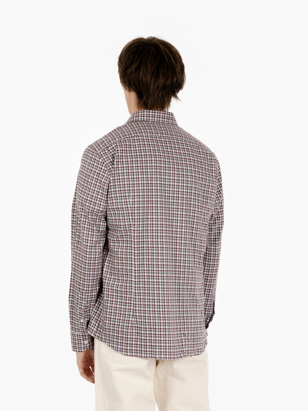 Camicia a quadretti blu / rosso