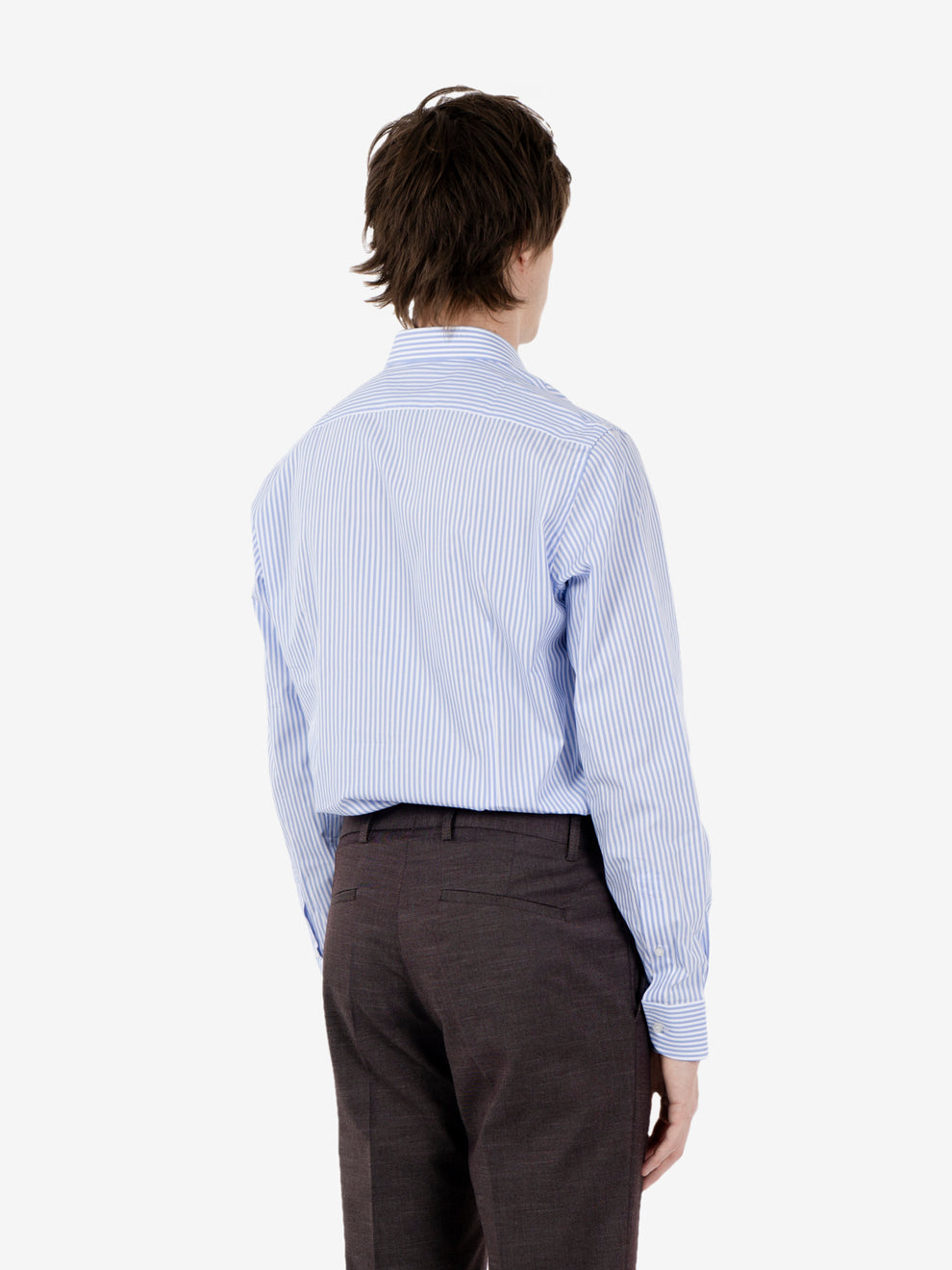 Camicia a righe azzurro / bianco