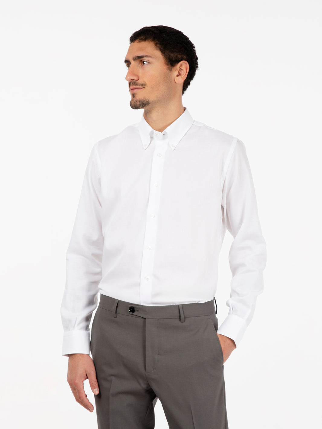 Camicia button-down bianco
