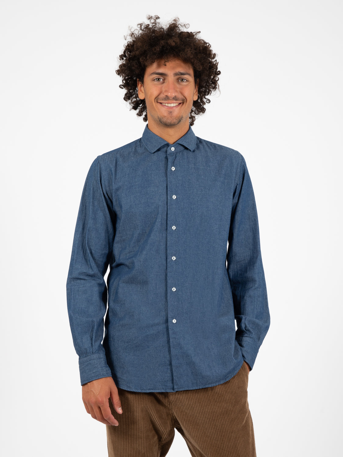Camicia denim medio