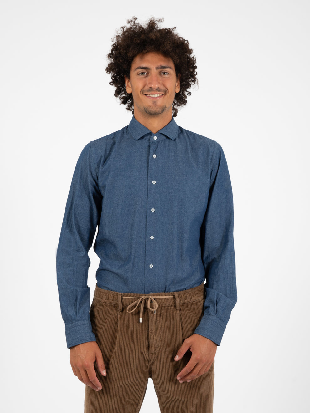 Camicia denim medio