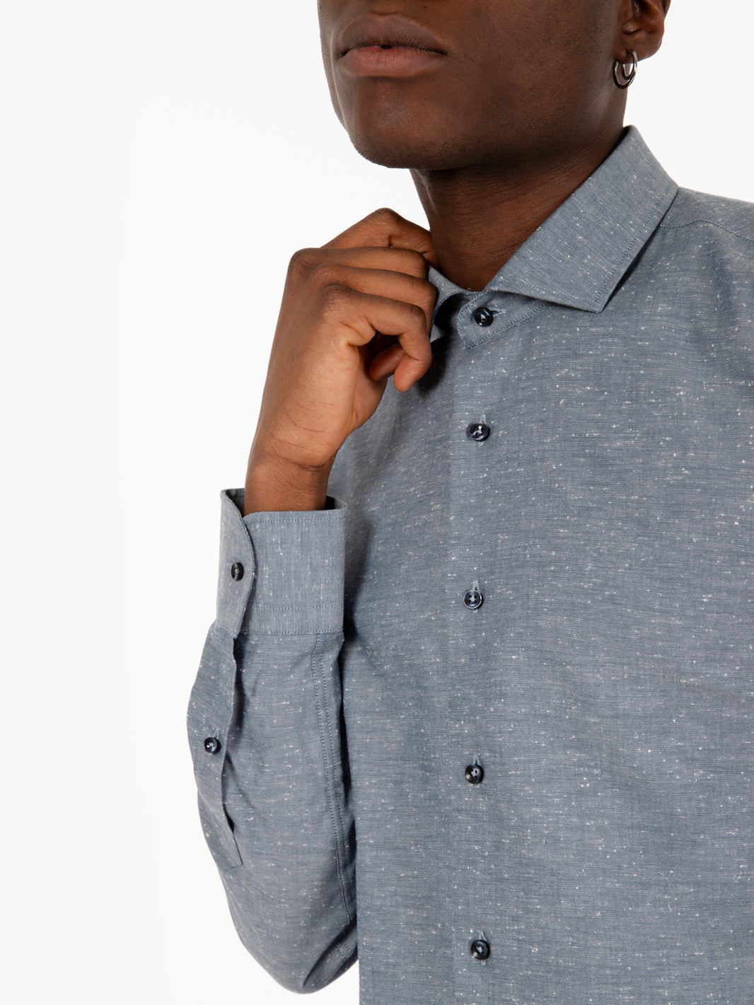 Grey Chambray Shirt