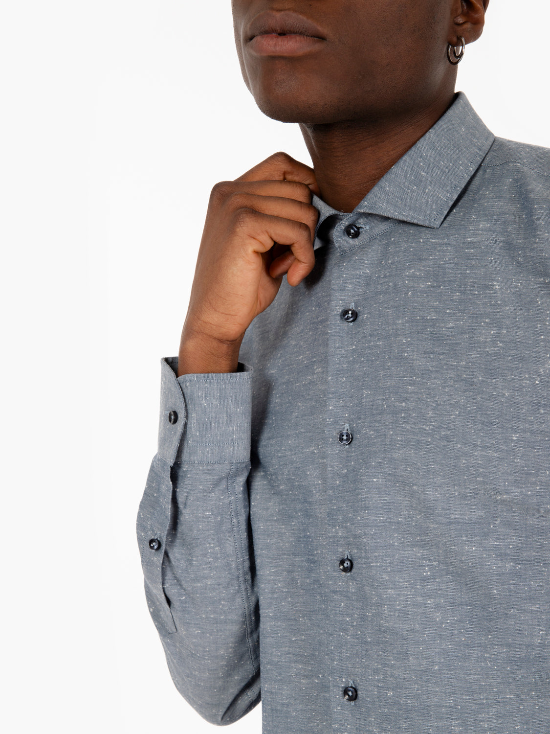 Grey Chambray Shirt