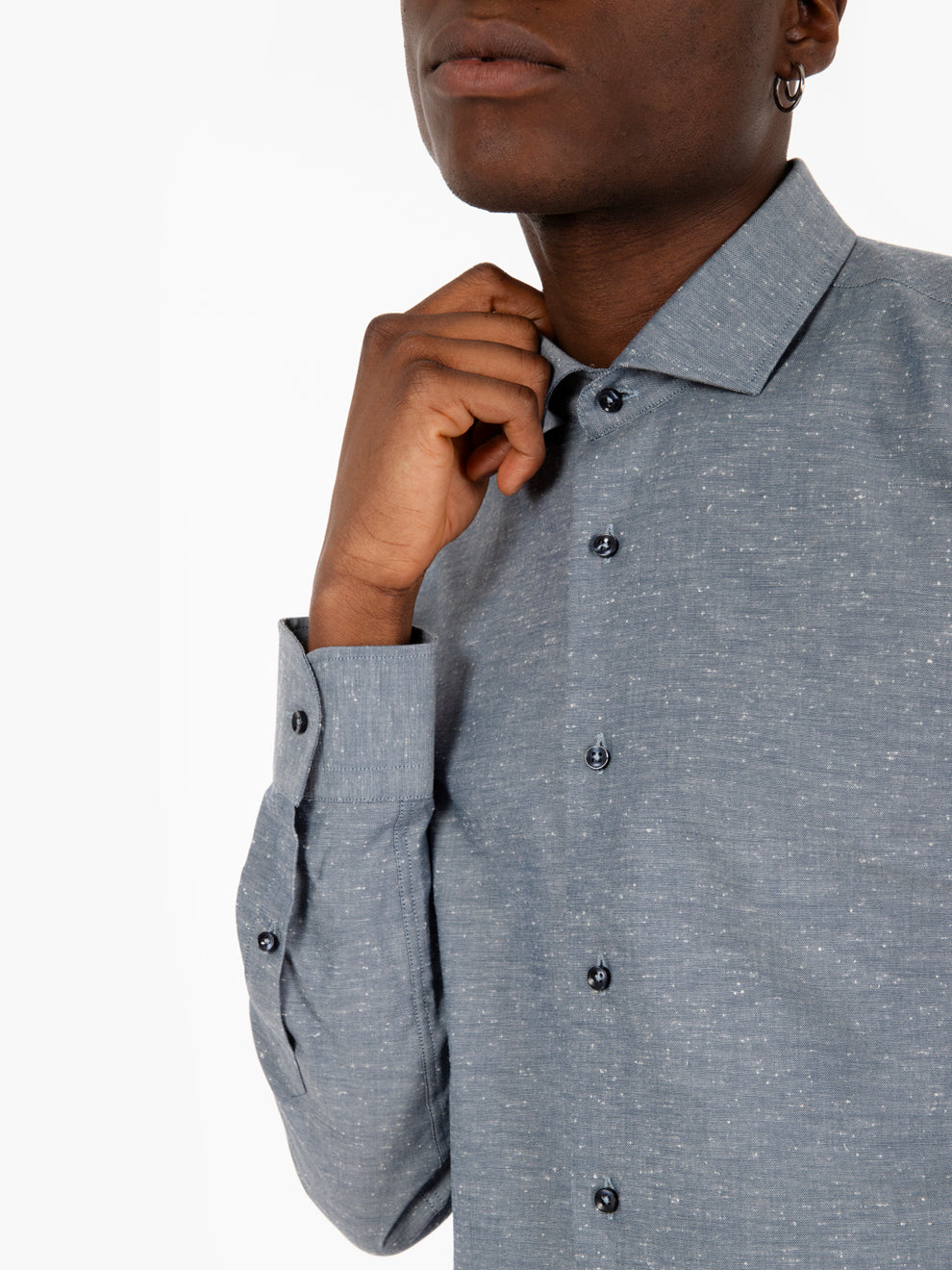 Grey Chambray Shirt