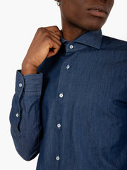 THE SARTORIALIST - Camicia in denim medio blu