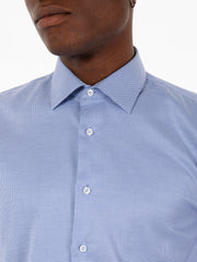 THE SARTORIALIST - Camicia in microfantasia blu