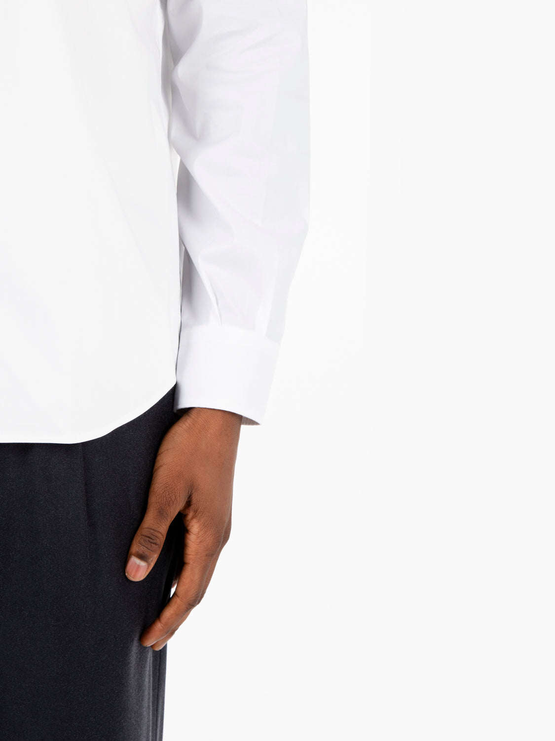 White cotton shirt