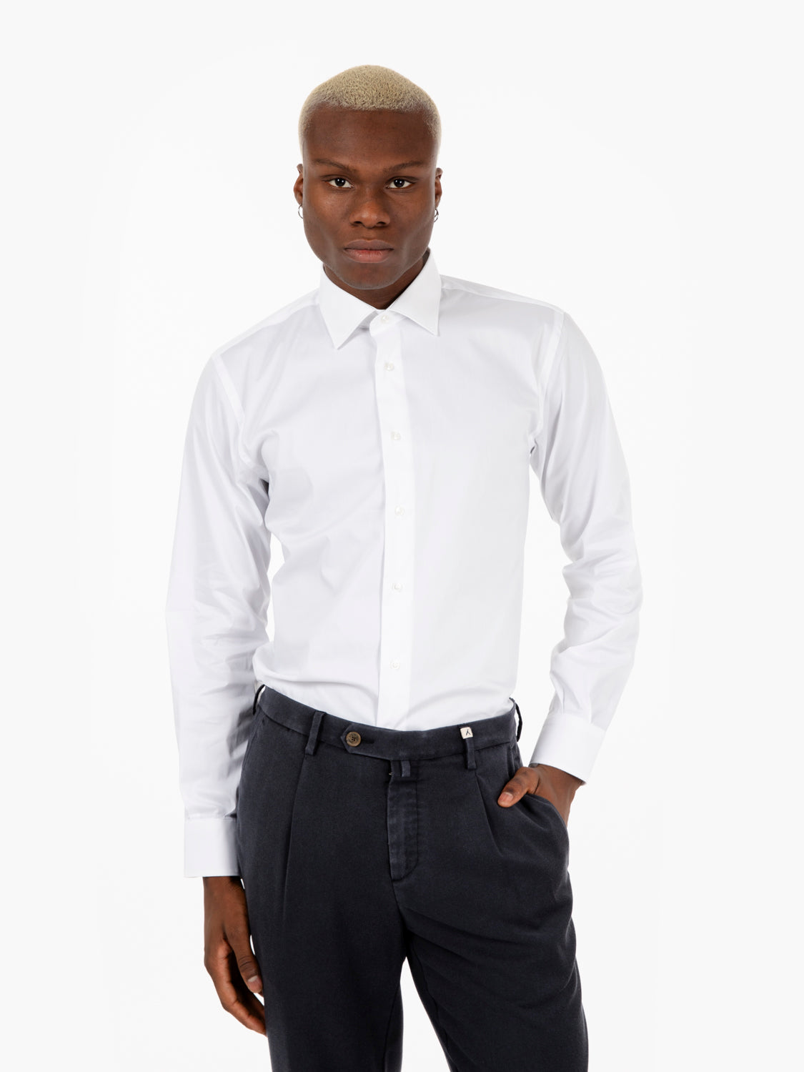 White cotton shirt