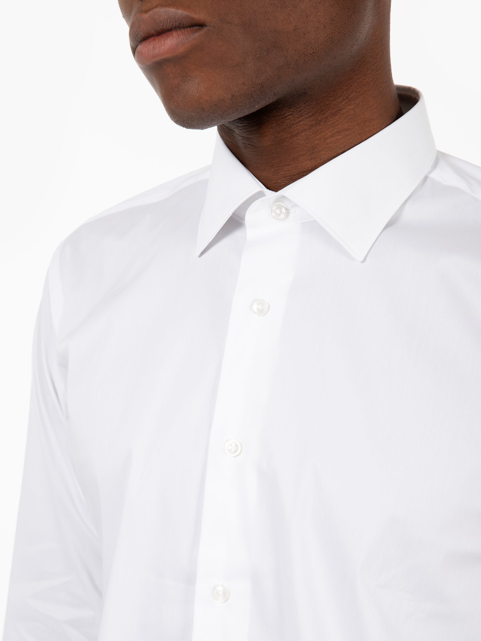 White cotton shirt