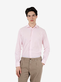 Pink pinstripe shirt