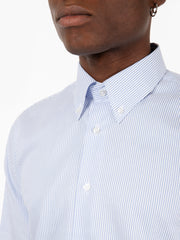 THE SARTORIALIST - Camicia Oxford a righe bianche / azzurre