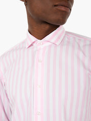 THE SARTORIALIST - Camicia Summer a righe grosse rosa