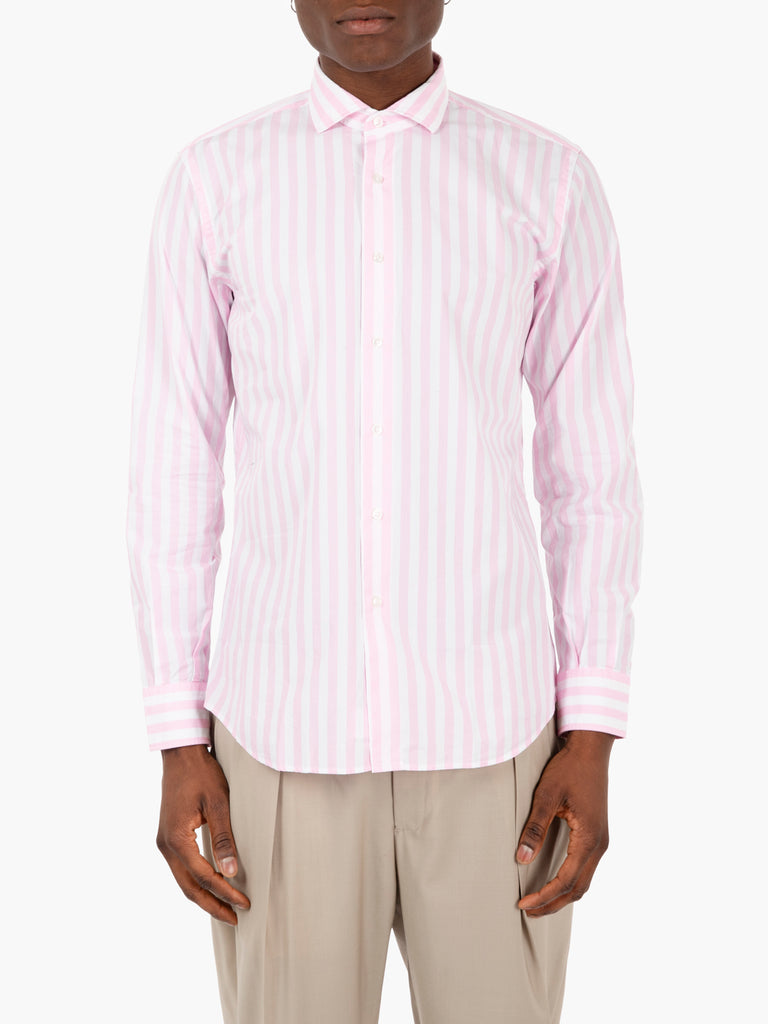 THE SARTORIALIST - Camicia Summer a righe grosse rosa