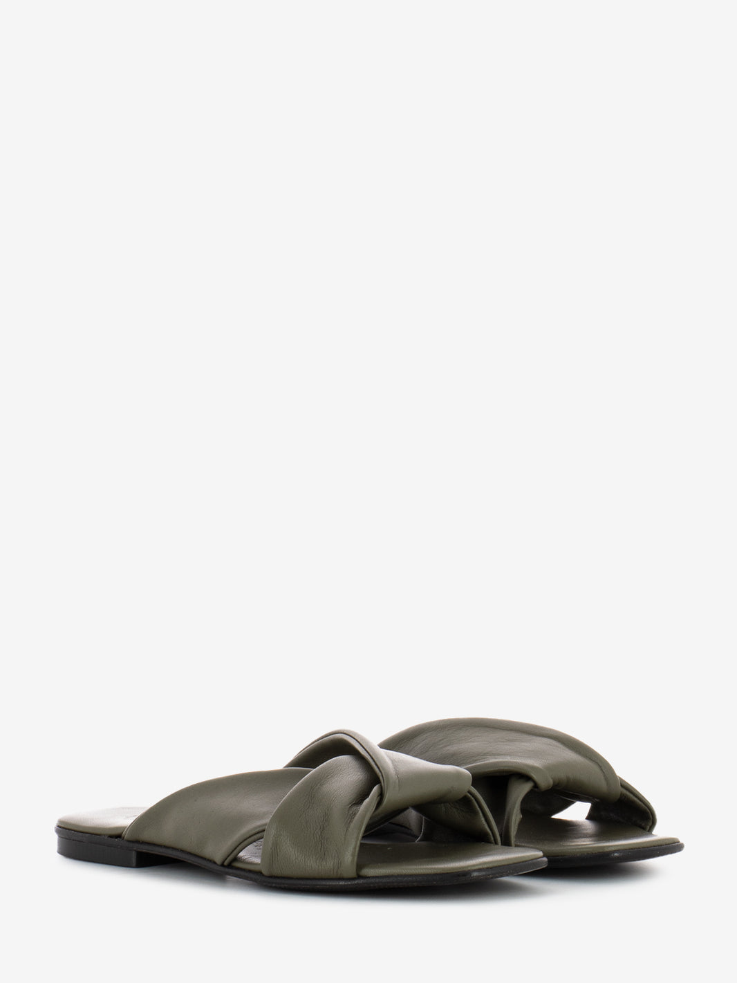 Ciabatta in nappa militare