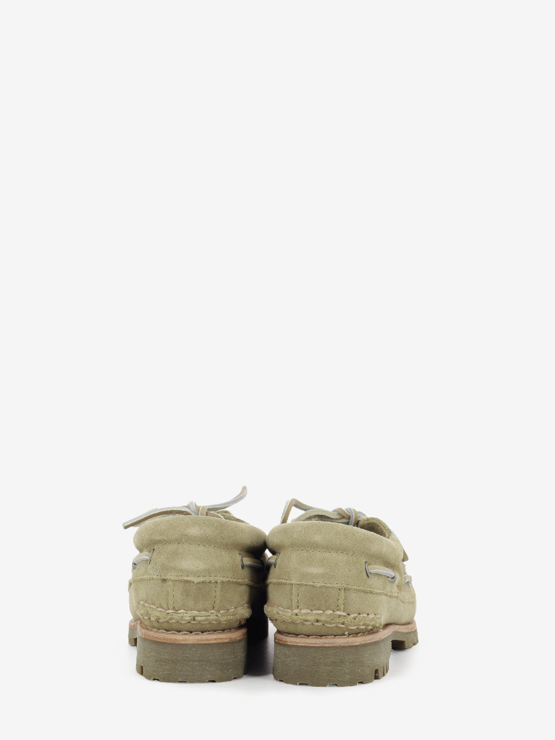 Authentic boat shoe medium beige suede