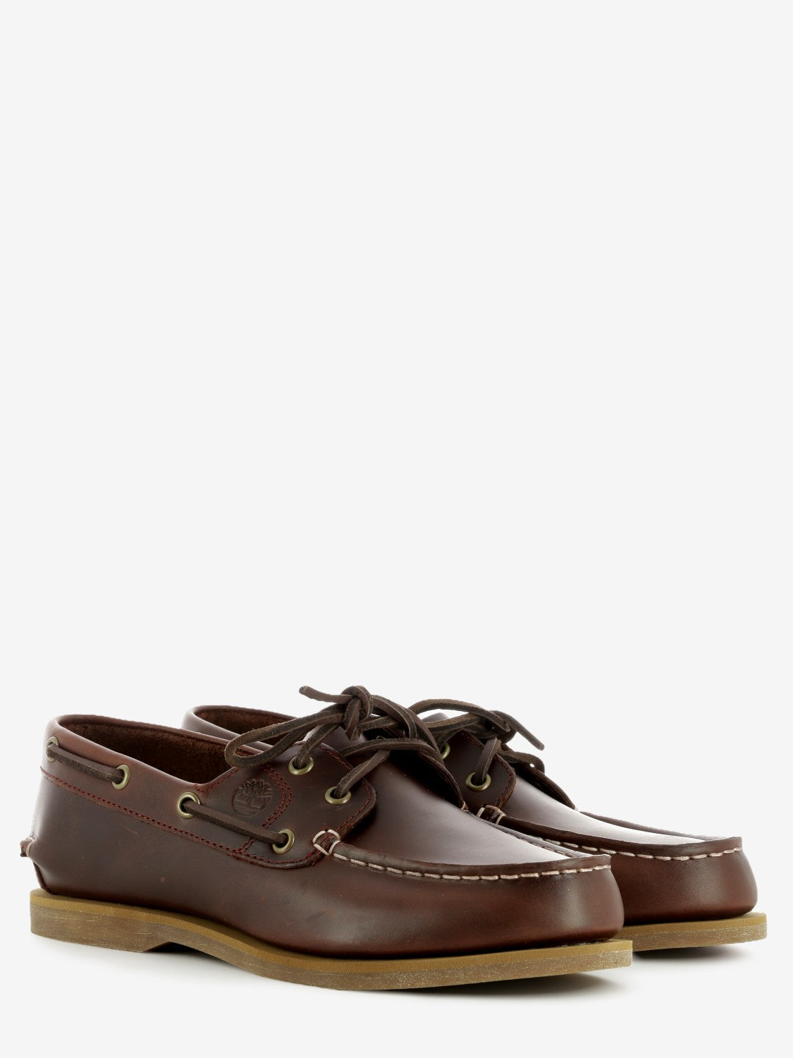 Boat shoe burgundy full grain