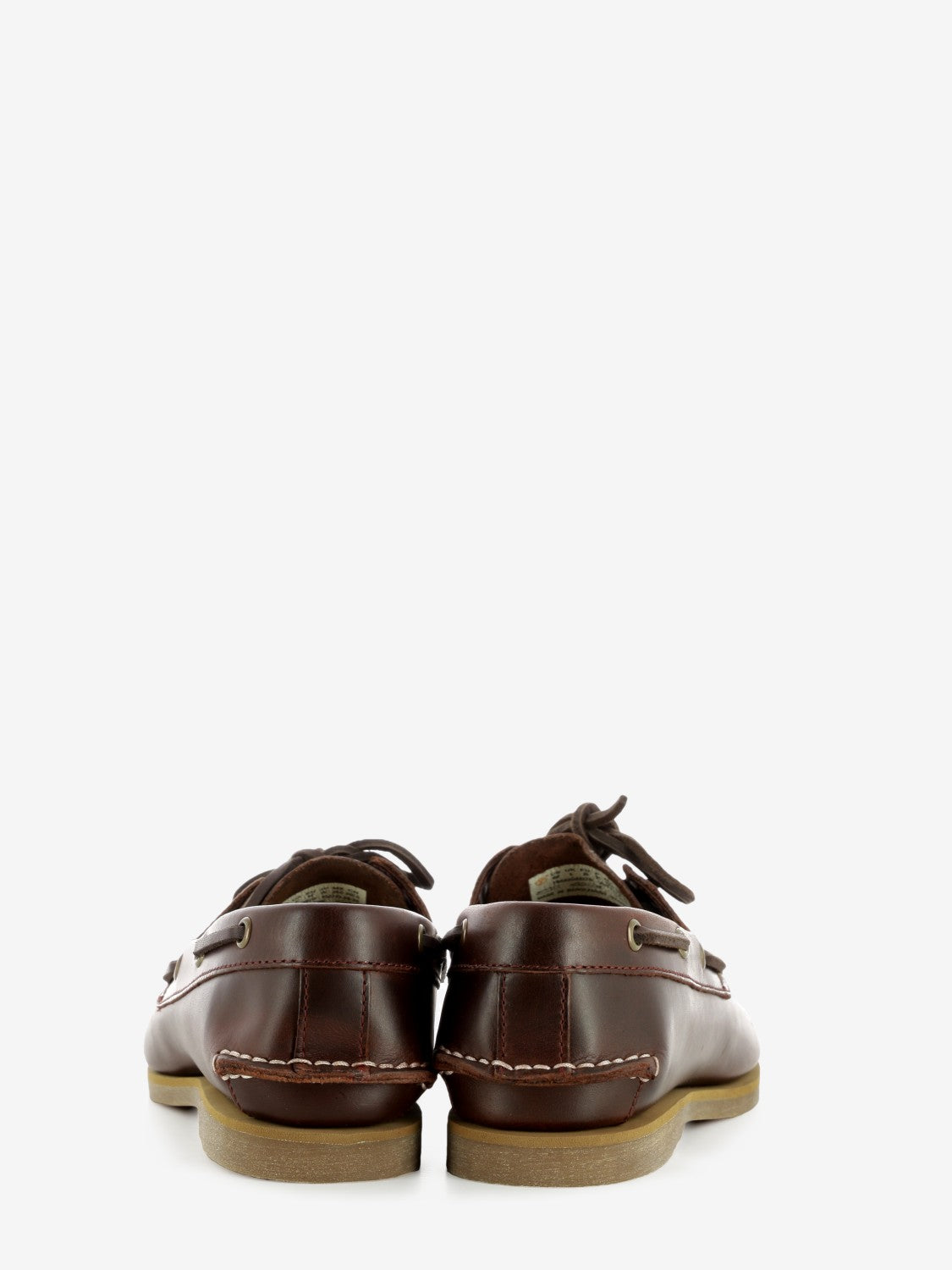 Boat shoe burgundy full grain