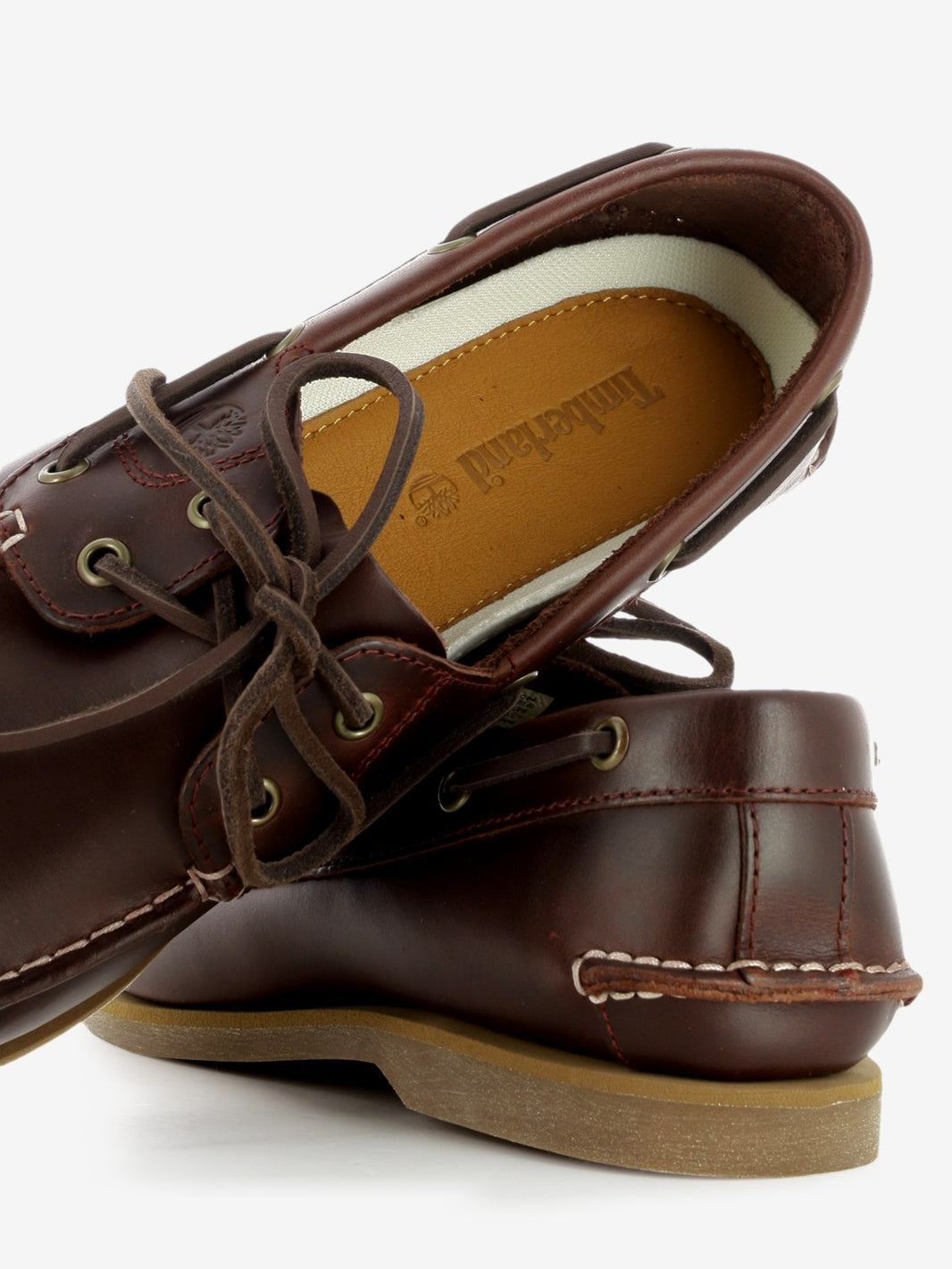 Boat shoe burgundy full grain