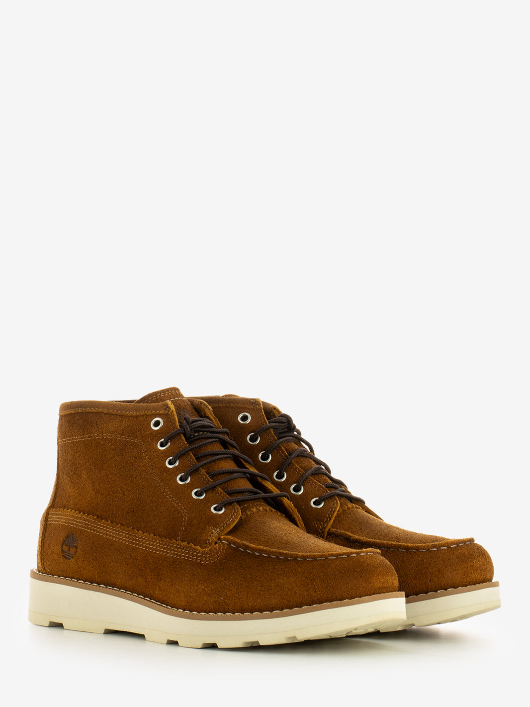 Britton Mills Mid Lace chukka boot rust suede
