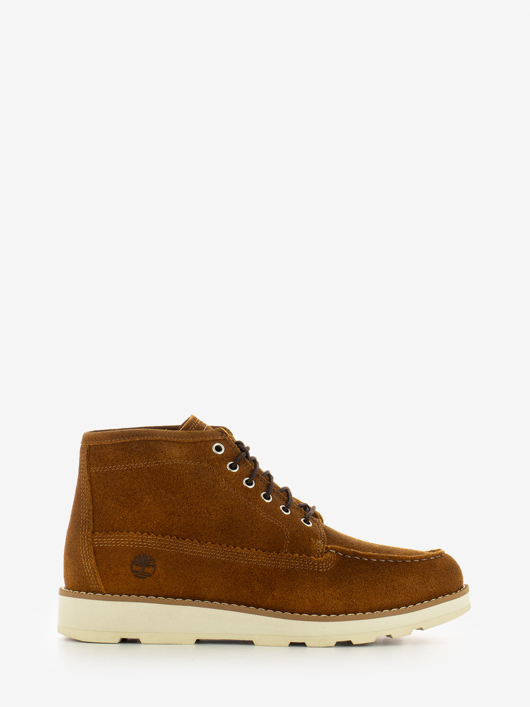 Britton Mills Mid Lace chukka boot rust suede