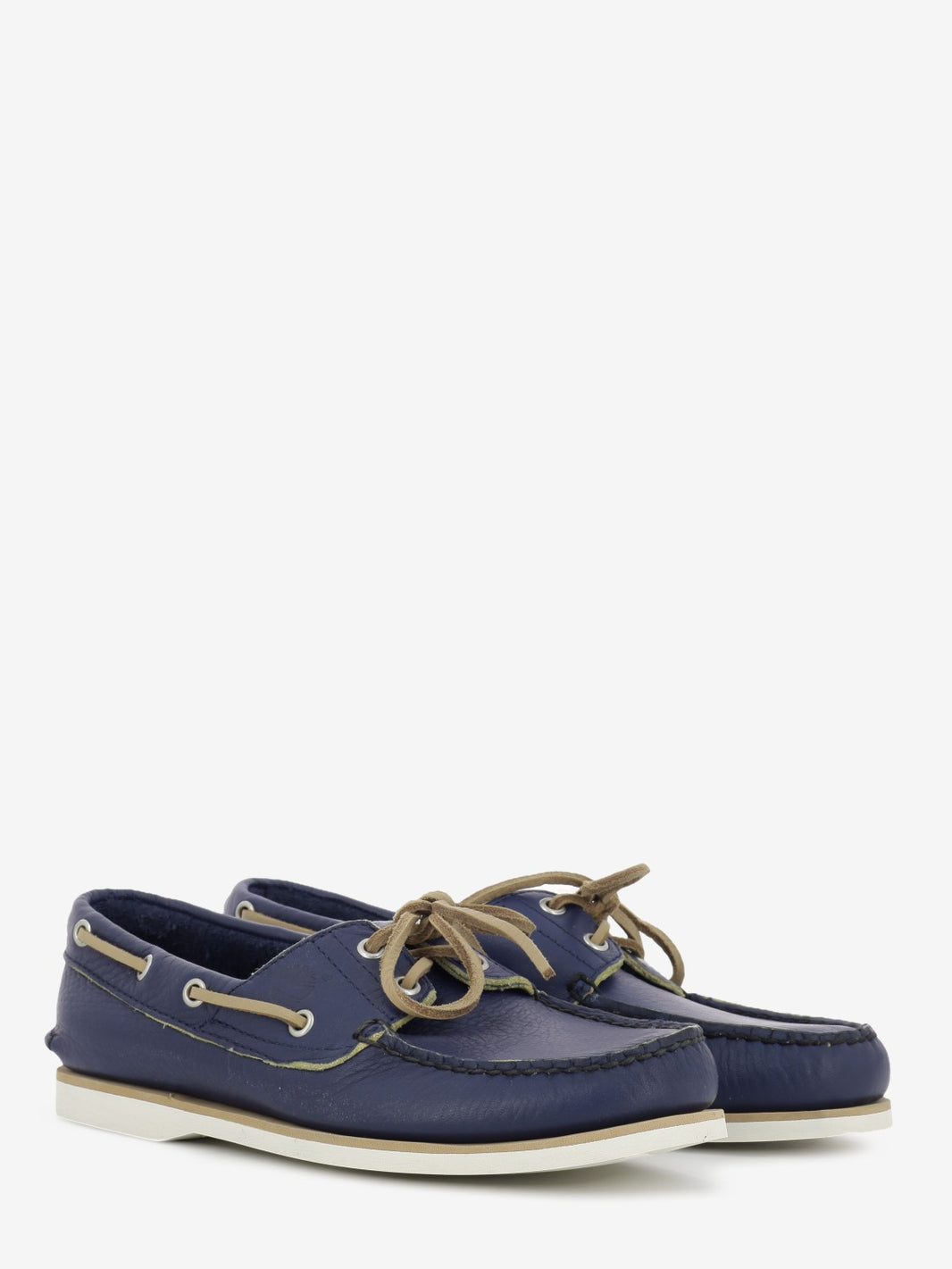 Classic boat shoe full grain dark blue