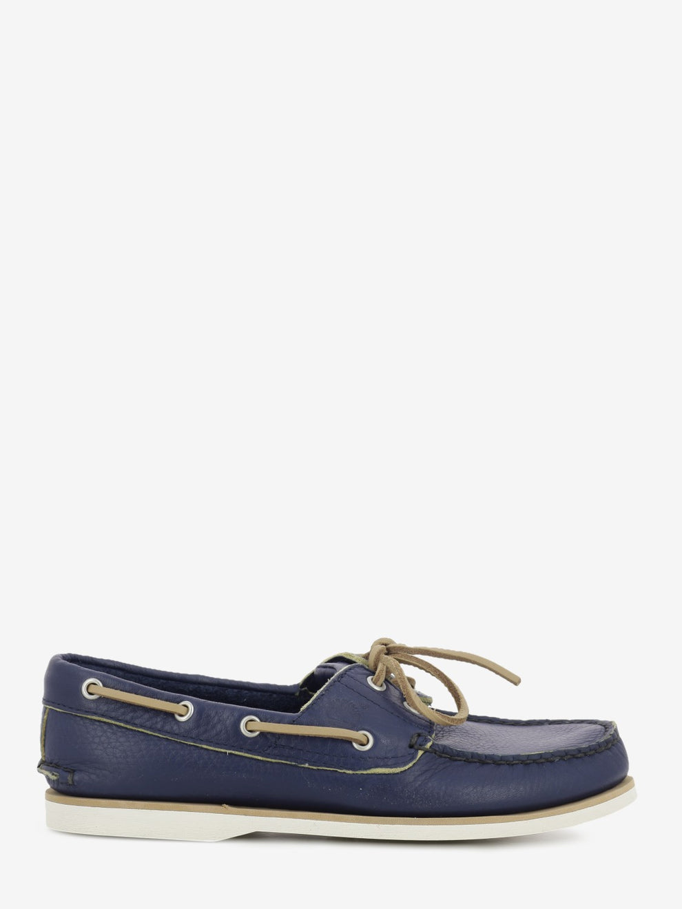 Classic boat shoe full grain dark blue