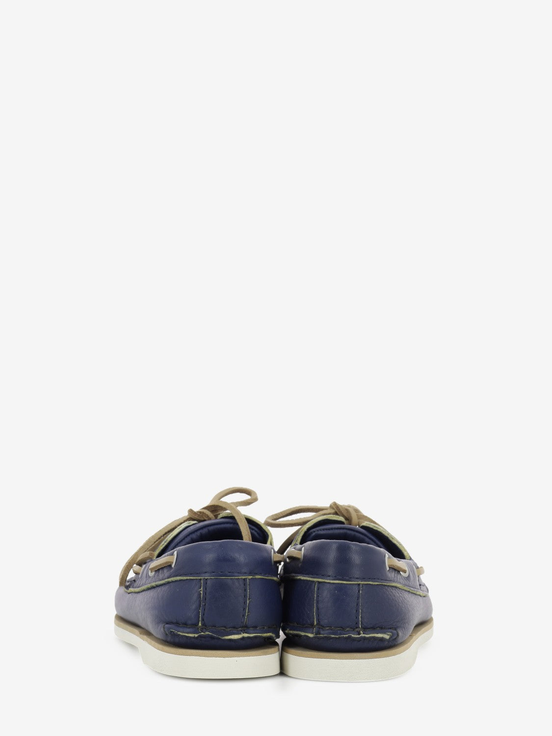 Classic boat shoe full grain dark blue