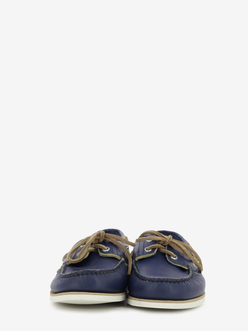 Classic boat shoe full grain dark blue