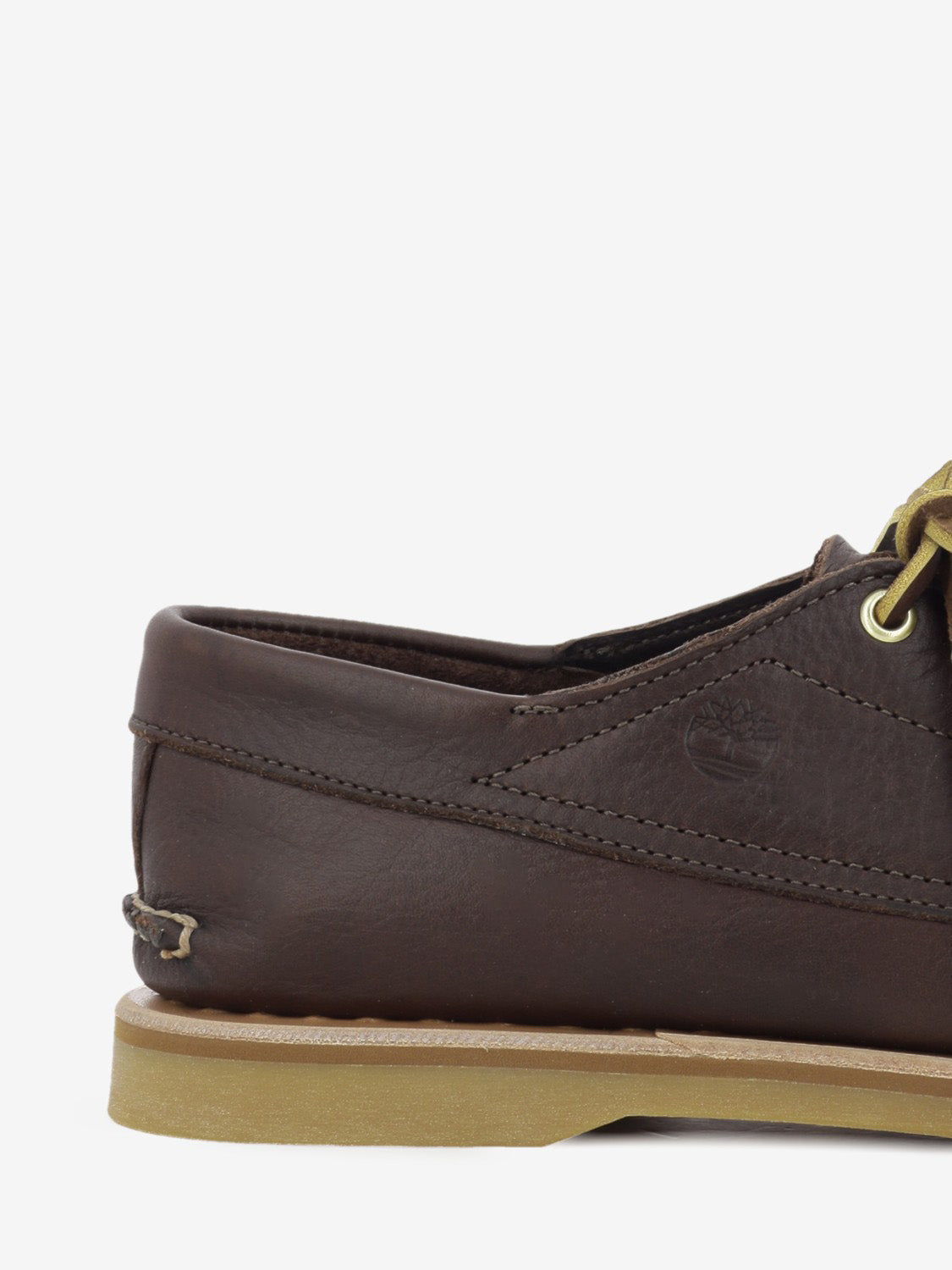 Crafted boat shoe dark brown