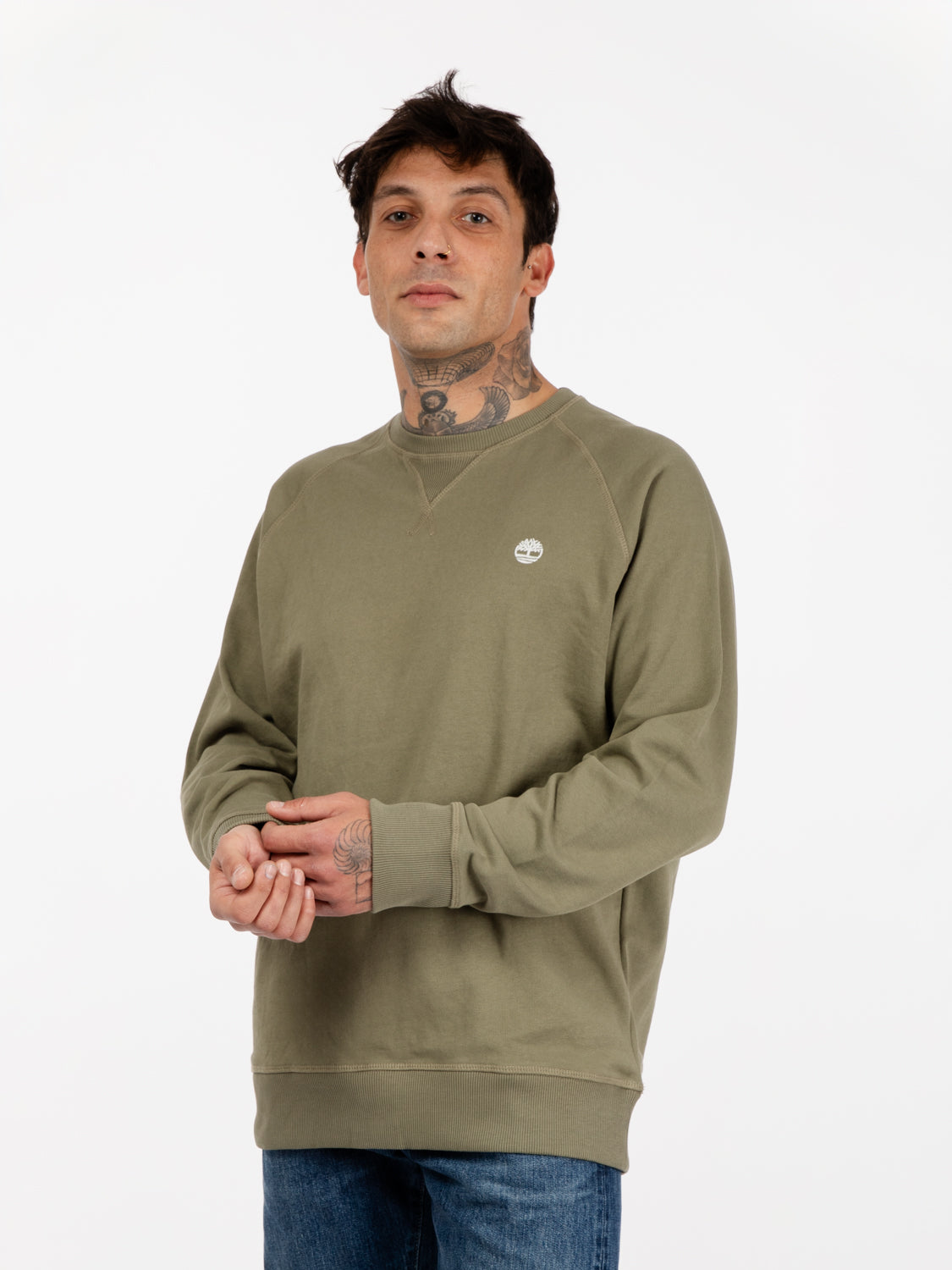 Exeter River Crew sweatshirt earth