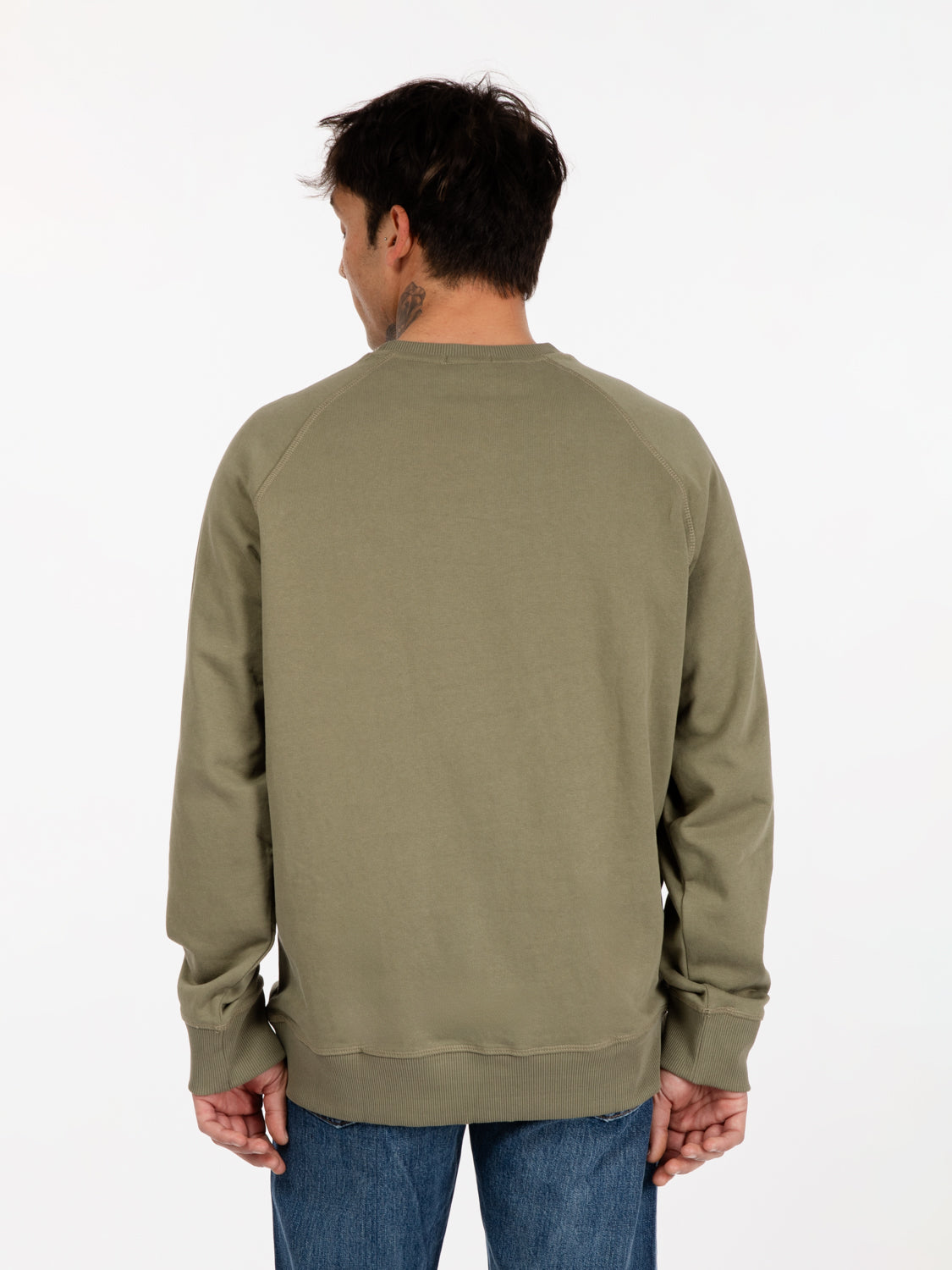 Exeter River Crew sweatshirt earth