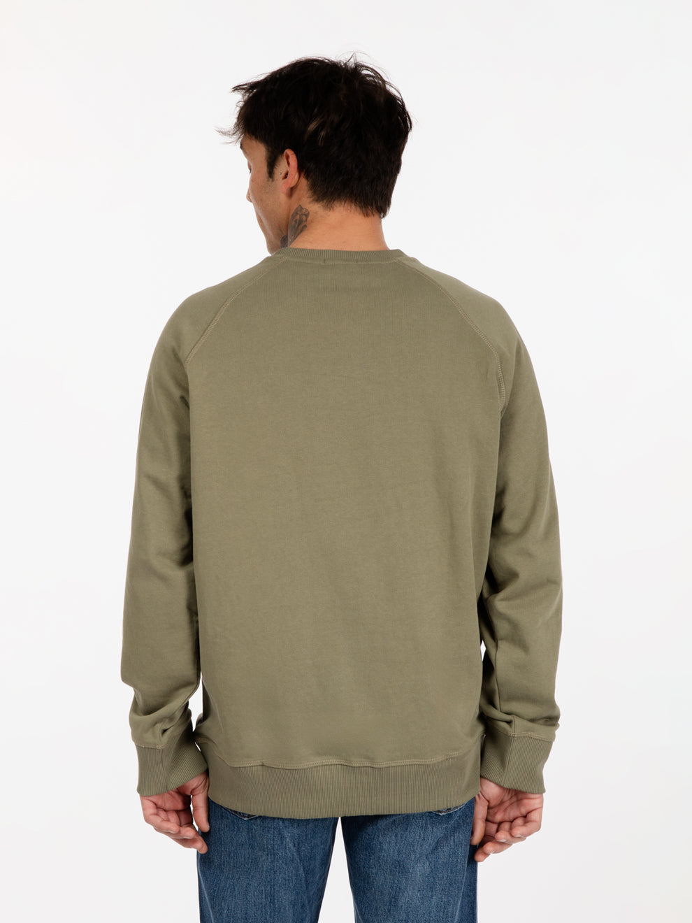 Exeter River Crew sweatshirt earth