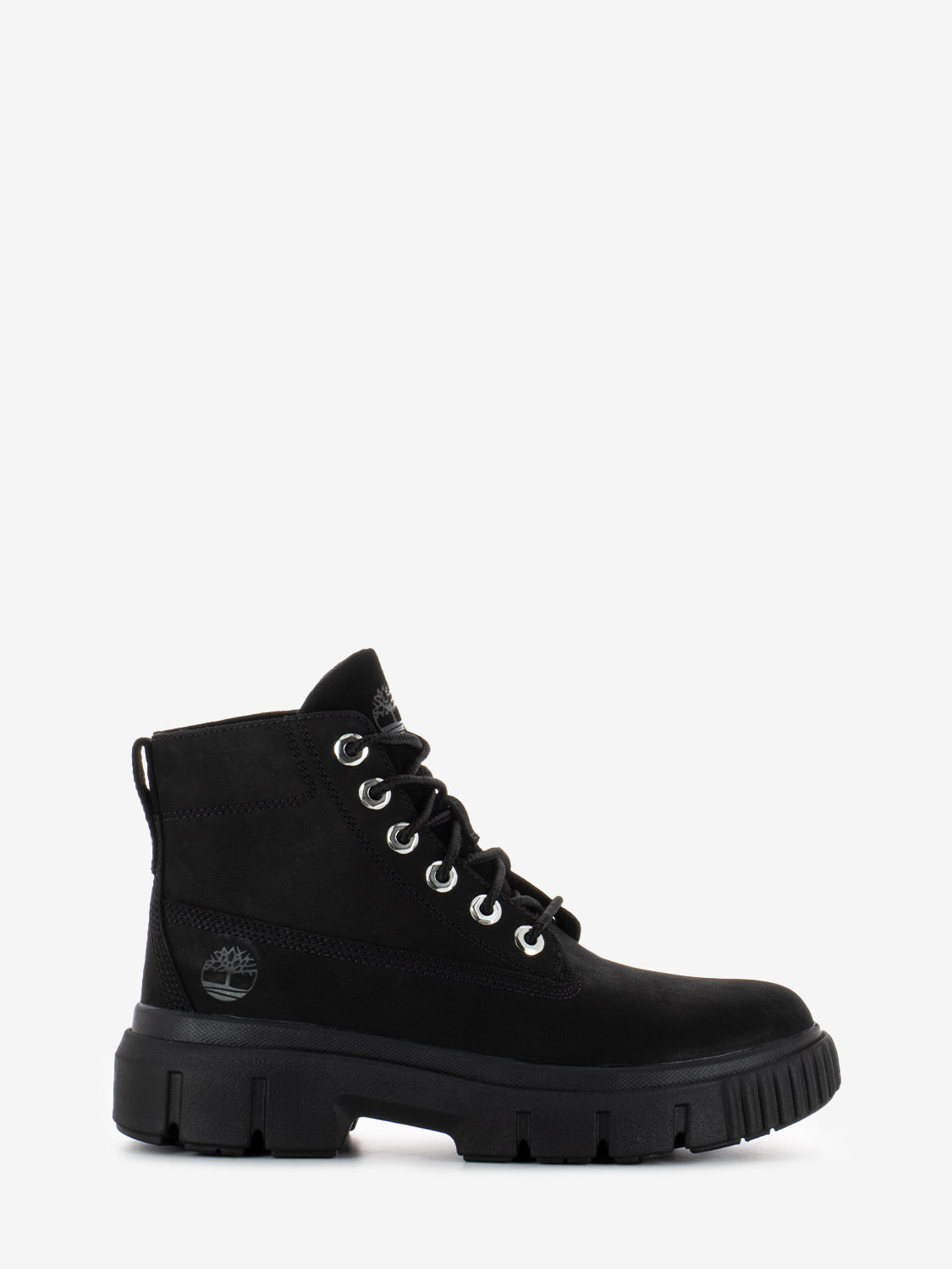 Greyfield Leather Boot Black